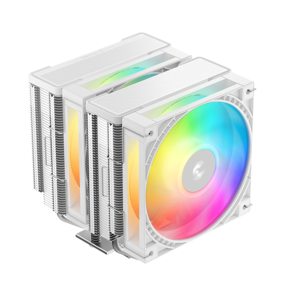 Komputer do gier PC CH690 DIGITAL MIRROR  AMD Ryzen 5 9600X 32GB DDR5 RX 9060 XT 1TB 650W  W11Pro biała